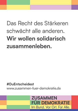 Zusammen für Demokratie